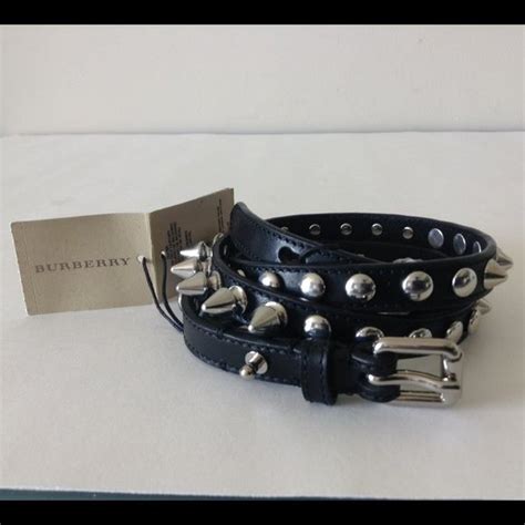 burberry george belt|burberry belt with 3 spikes.